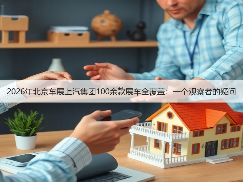 2026年北京车展上汽集团100余款展车