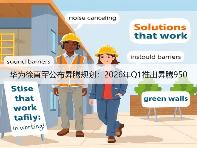 华为徐直军公布昇腾规划：2026年Q1推