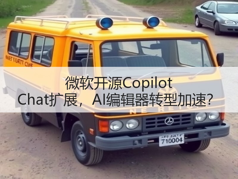 微软开源Copilot Chat扩展，A