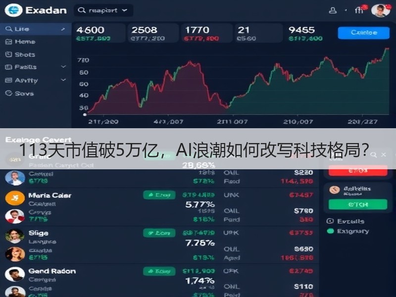 113天市值破5万亿，AI浪潮如何改写科