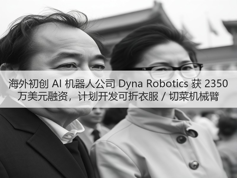 海外初创 AI 机器人公司 Dyna R