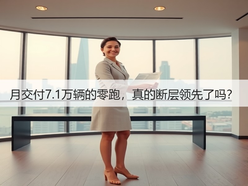 月交付7.1万辆的零跑，真的断层领先了吗
