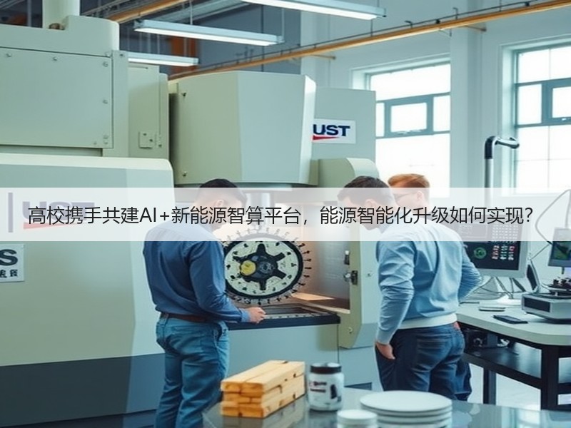高校携手共建AI+新能源智算平台，能源智