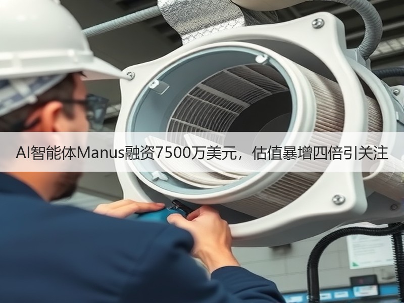 AI智能体Manus融资7500万美元，