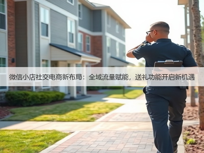 微信小店社交电商新布局：全域流量赋能，送