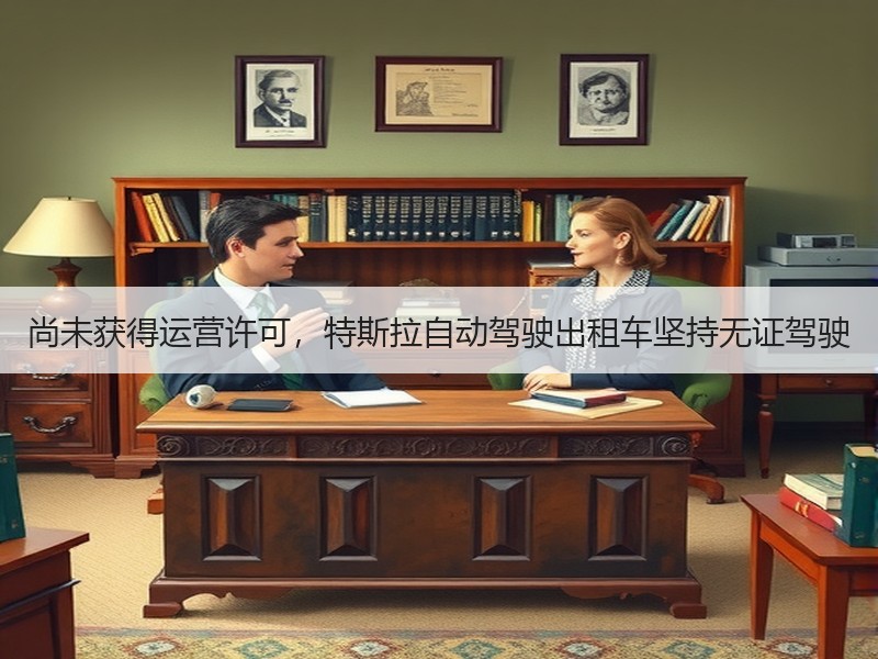 尚未获得运营许可，特斯拉自动驾驶出租车坚