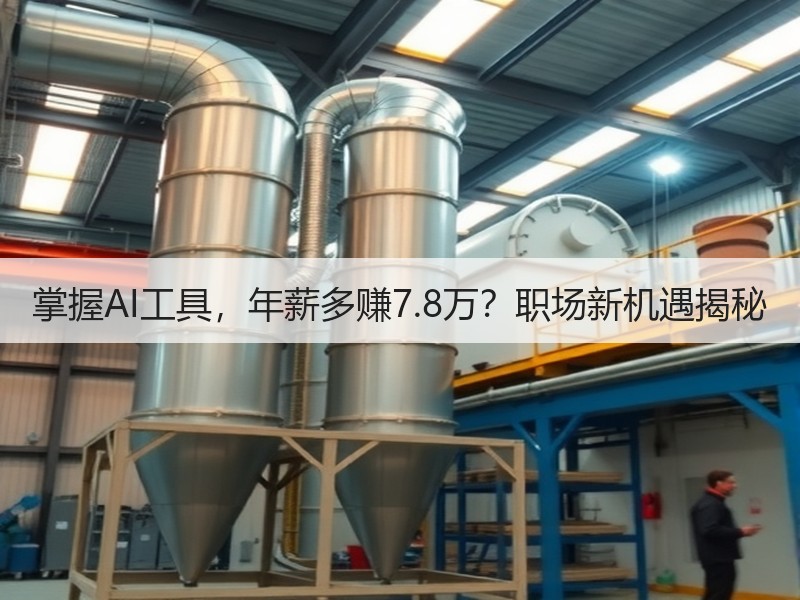 掌握AI工具，年薪多赚7.8万？职场新机