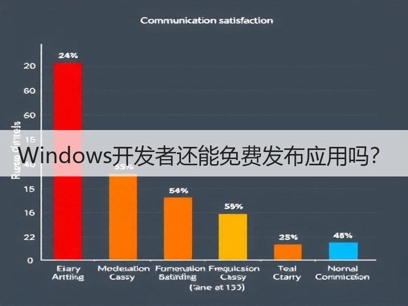 Windows开发者还能免费发布应用吗？