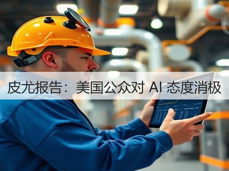 皮尤报告：美国公众对 AI 态度消极
