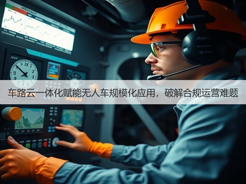 车路云一体化赋能无人车规模化应用，破解合