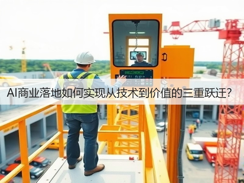 AI商业落地如何实现从技术到价值的三重跃