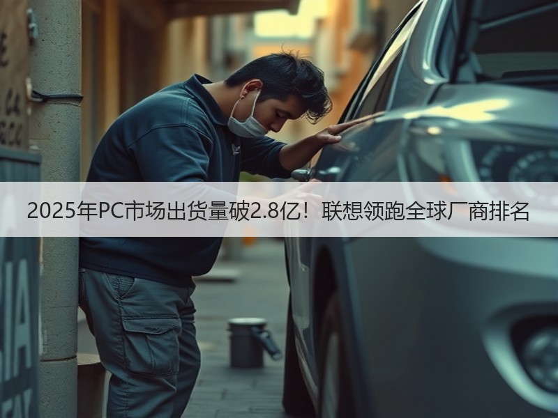 2025年PC市场出货量破2.8亿！联想