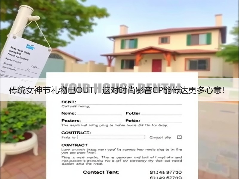 传统女神节礼物已OUT，这对时尚影音CP
