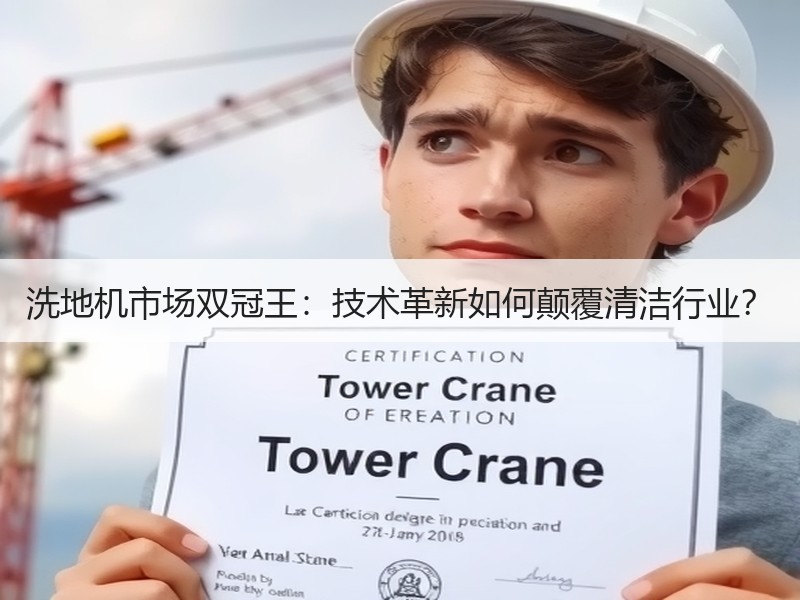 洗地机市场双冠王：技术革新如何颠覆清洁行