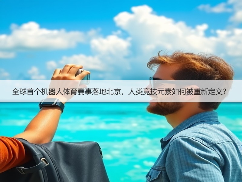 全球首个机器人体育赛事落地北京，人类竞技