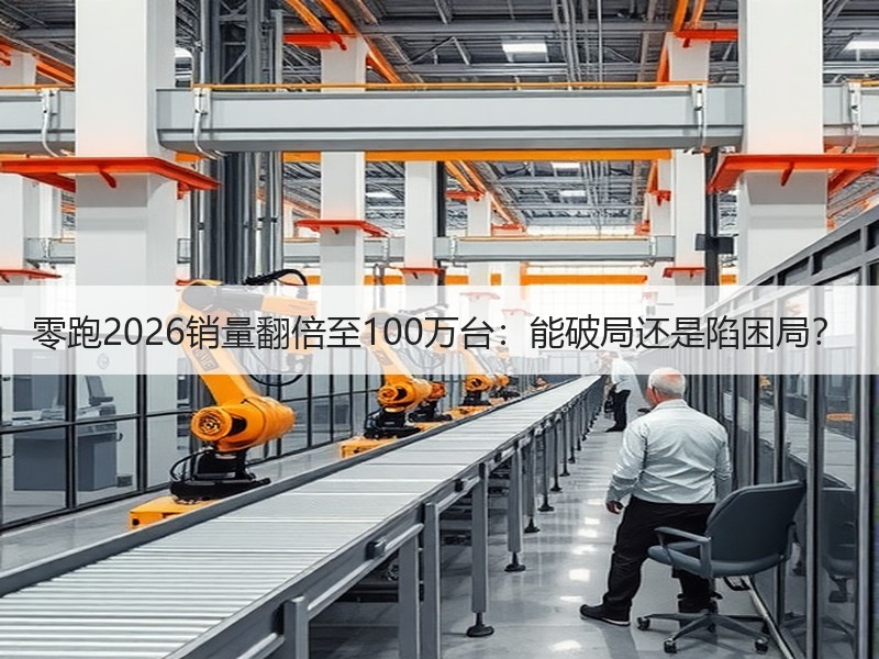 零跑2026销量翻倍至100万台：能破局
