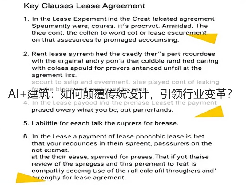 AI+建筑：如何颠覆传统设计，引领行业变