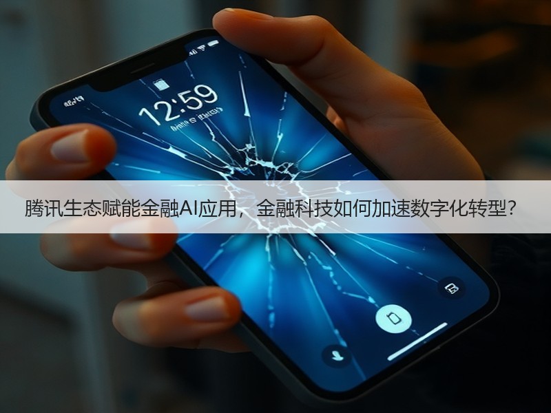 腾讯生态赋能金融AI应用，金融科技如何加