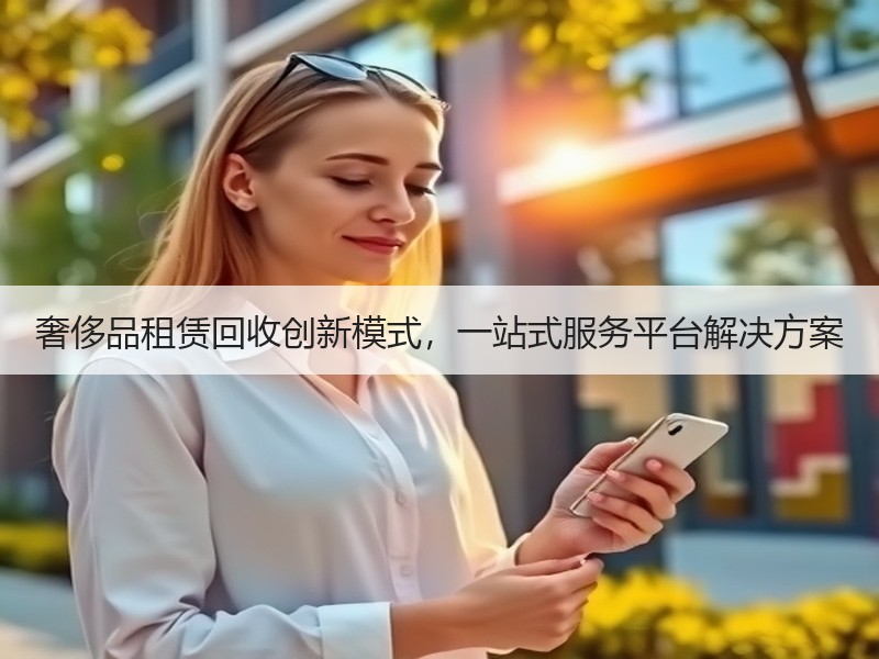 奢侈品租赁回收创新模式，一站式服务平台解