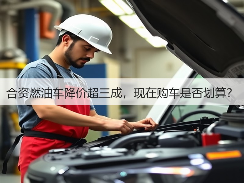 合资燃油车降价超三成，现在购车是否划算？