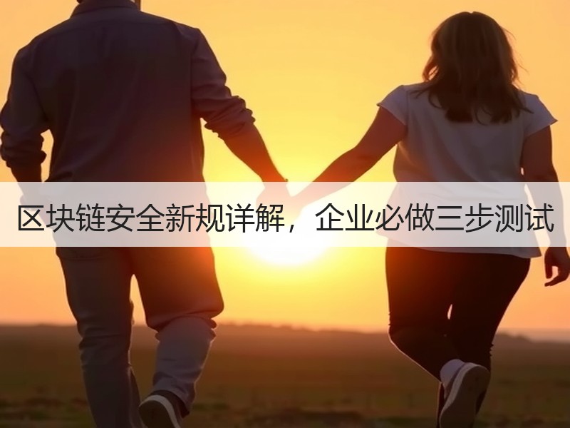 区块链安全新规详解，企业必做三步测试