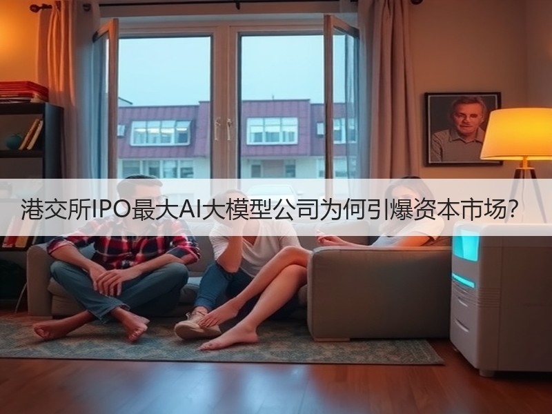 港交所IPO最大AI大模型公司为何引爆资