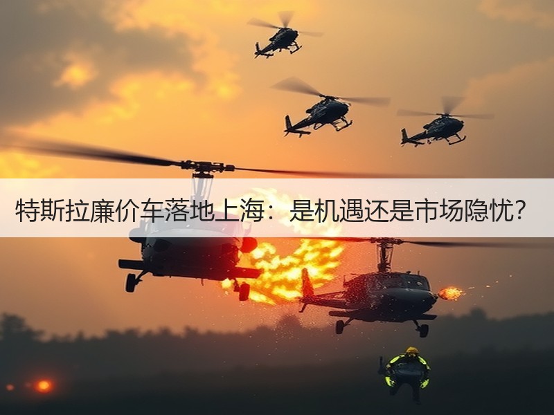 特斯拉廉价车落地上海：是机遇还是市场隐忧