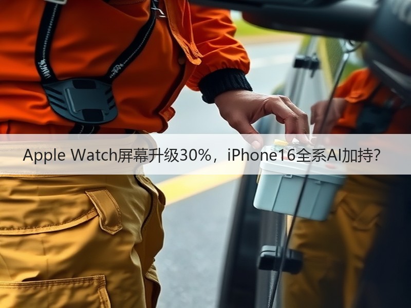 Apple Watch屏幕升级30%，i