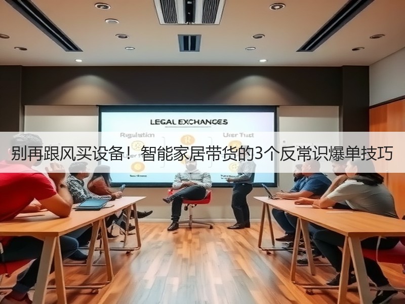 别再跟风买设备！智能家居带货的3个反常识
