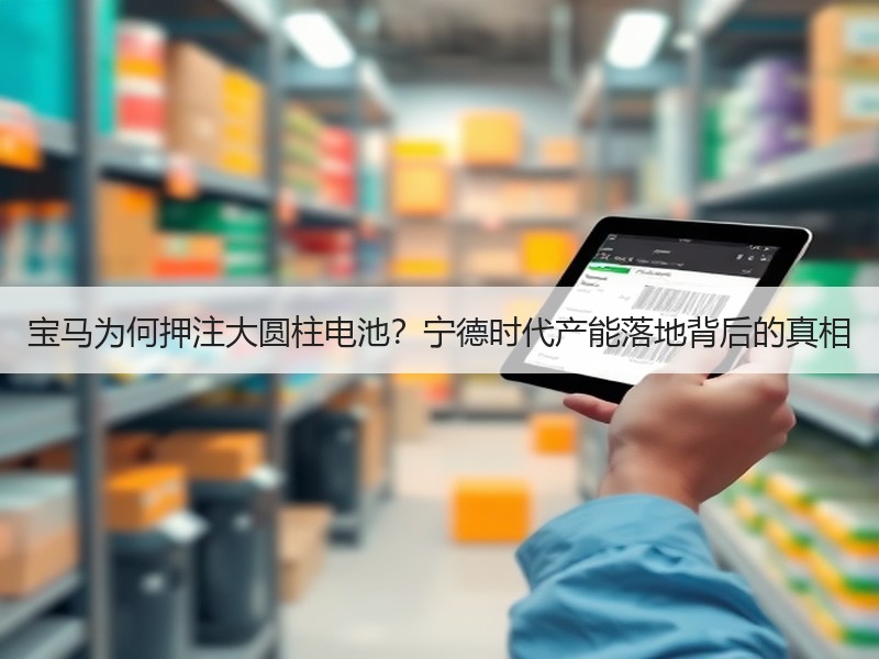 宝马为何押注大圆柱电池？宁德时代产能落地