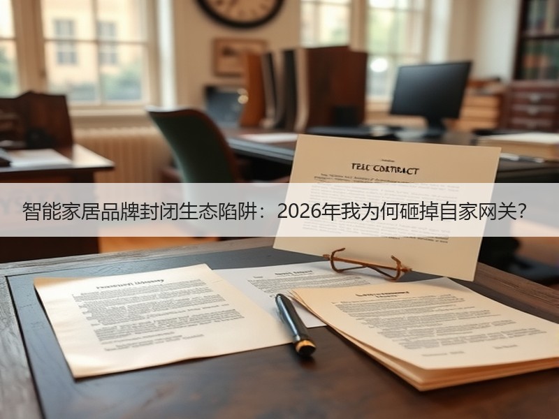 智能家居品牌封闭生态陷阱：2026年我为