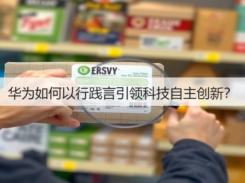 华为如何以行践言引领科技自主创新？