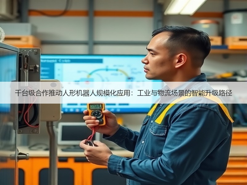 千台级合作推动人形机器人规模化应用：工业