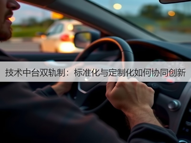 技术中台双轨制：标准化与定制化如何协同创