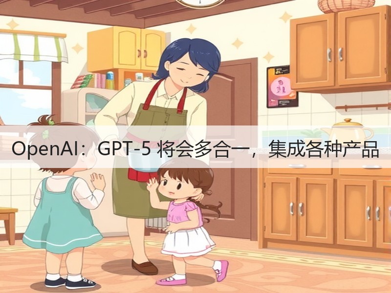 OpenAI：GPT-5 将会多合一，集
