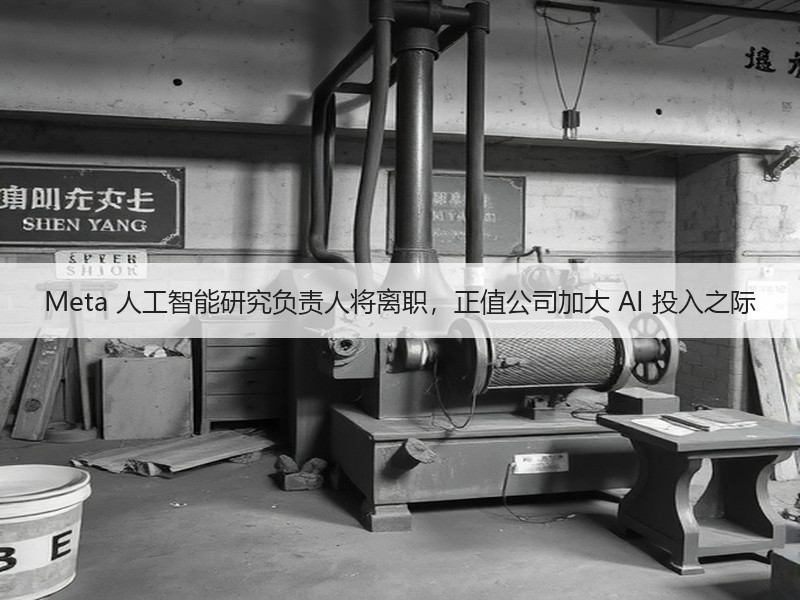 Meta 人工智能研究负责人将离职，正值