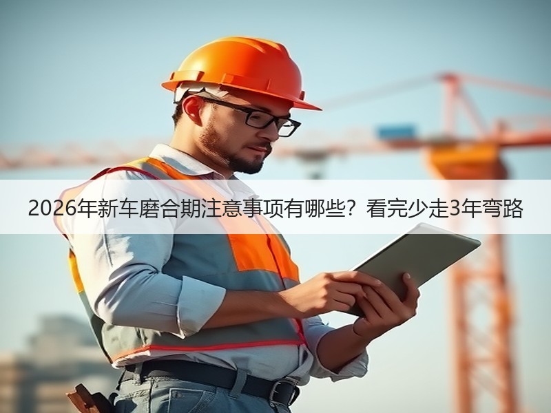 2026年新车磨合期注意事项有哪些？看完