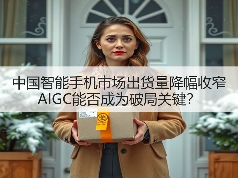 中国智能手机市场出货量降幅收窄 AIGC