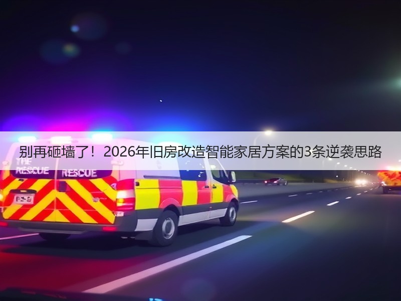 别再砸墙了！2026年旧房改造智能家居方