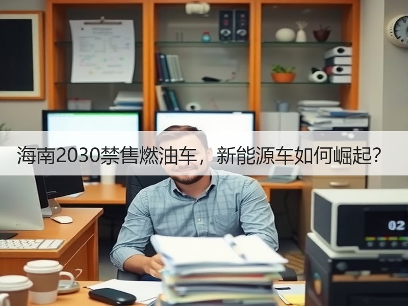 海南2030禁售燃油车，新能源车如何崛起