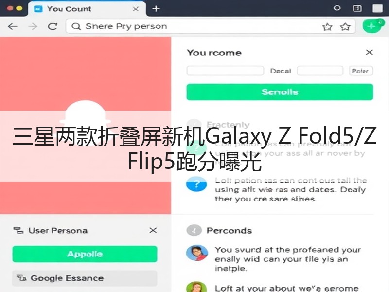 三星两款折叠屏新机Galaxy Z Fo