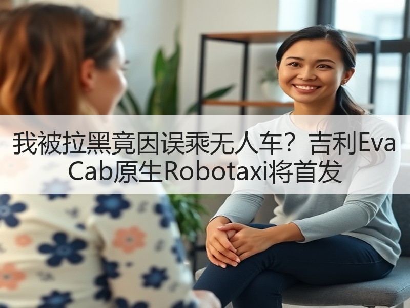 我被拉黑竟因误乘无人车？吉利Eva Ca