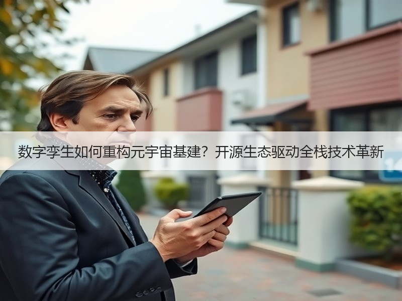 数字孪生如何重构元宇宙基建？开源生态驱动
