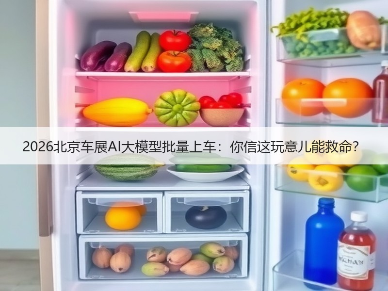 2026北京车展AI大模型批量上车：你信