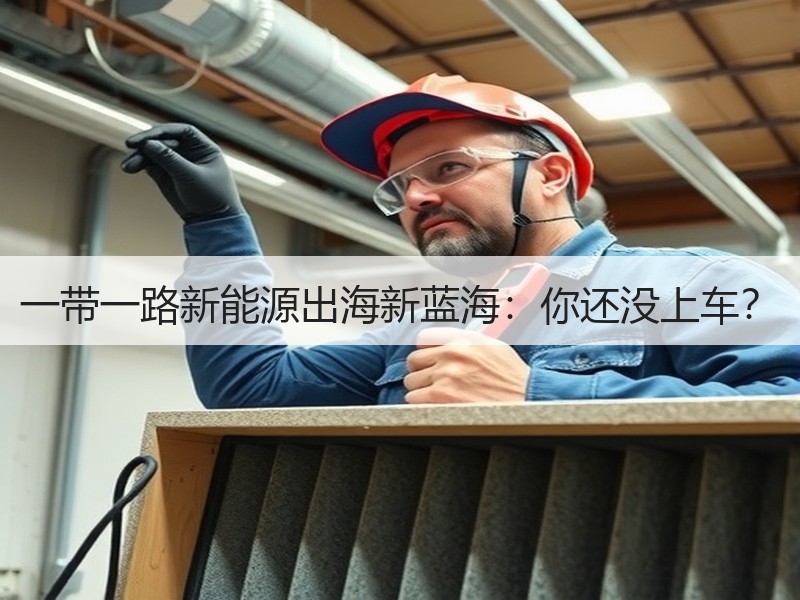 一带一路新能源出海新蓝海：你还没上车？