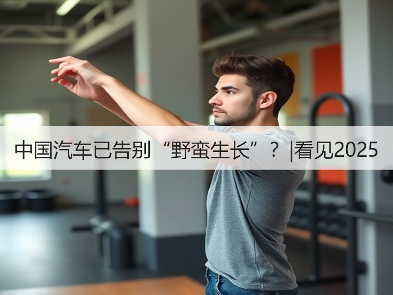 中国汽车已告别“野蛮生长”？|看见202