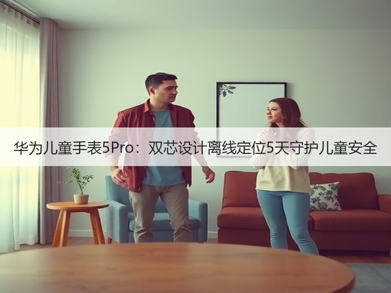 华为儿童手表5Pro：双芯设计离线定位5