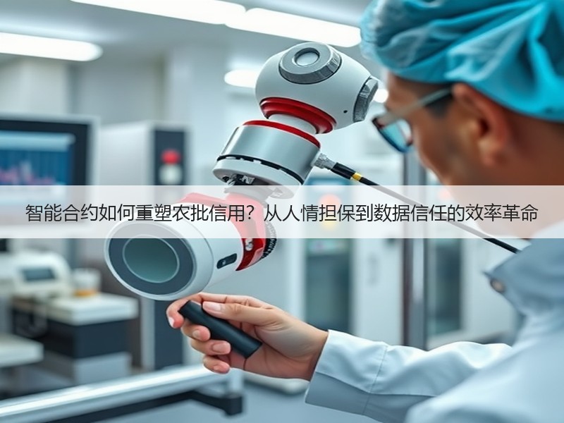 智能合约如何重塑农批信用？从人情担保到数