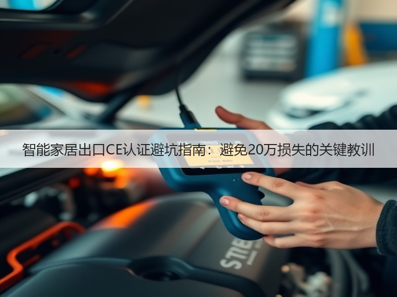 智能家居出口CE认证避坑指南：避免20万