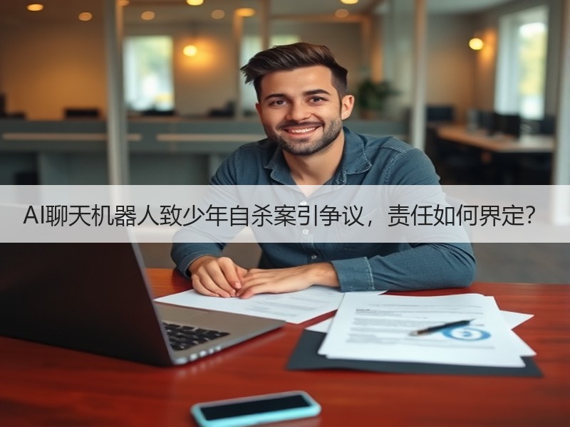 AI聊天机器人致少年自杀案引争议，责任如